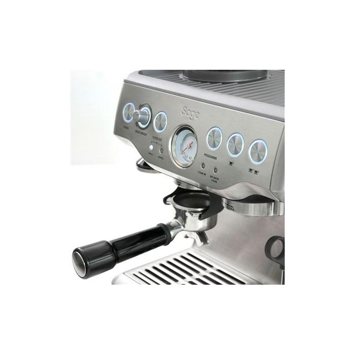 Sage SES875BSS2EEU1A Cafetera Barista Express™, Cafetera de Espresso con Molinillo Integrado para Granos Recién Molidos 6