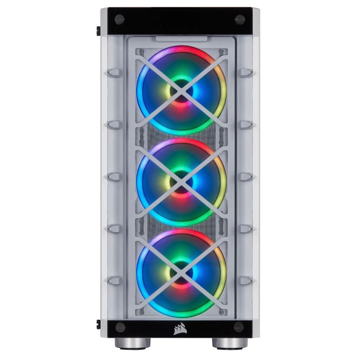 Corsair Midi Crystal 465X Smart Case Vidrio Templado Blanco CC-9011189-WW 8 Corsair Midi Crystal 465X Smart Case Vidrio Templado Blanco CC-9011189-WW 8