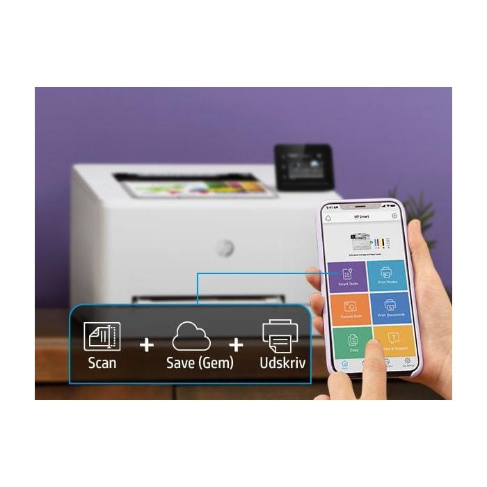 HP M255dw Color LaserJet Pro Impresora Láser WiFi Doble Cara 21ppm 600x600dpi A4, Rápida y Segura para Oficina 31