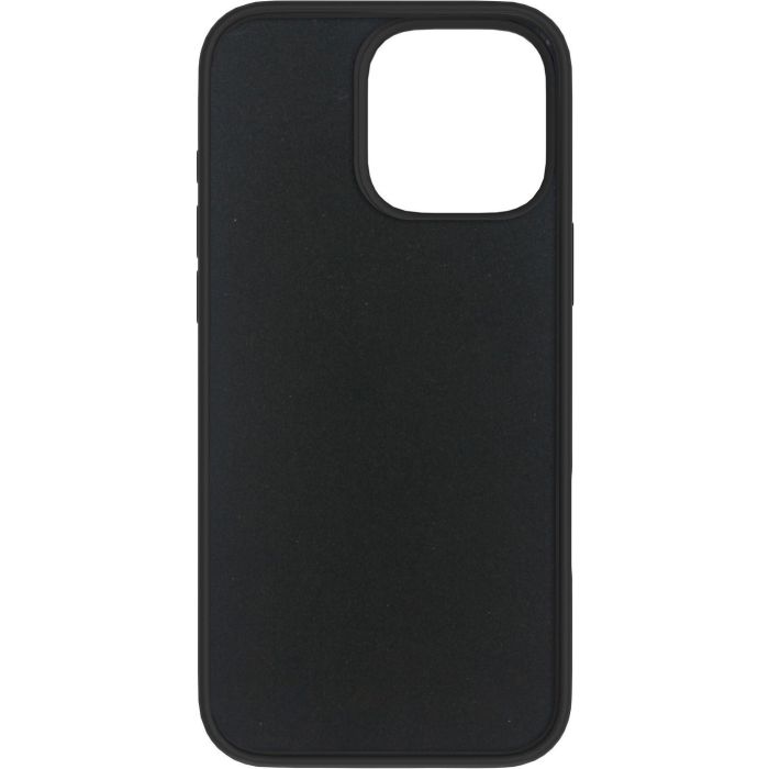 eSTUFF Funda silicona INFINITE RIGA para iPhone 16 Pro Max, Negra, 93% material reciclado 3