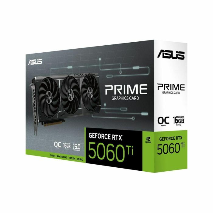 ASUS Prime -RTX5060TI-O16G NVIDIA GeForce RTX 5060 Ti 16 GB GDDR7 36 ASUS Prime -RTX5060TI-O16G NVIDIA GeForce RTX 5060 Ti 16 GB GDDR7 36