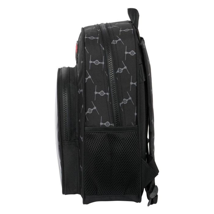 Mochila Escolar Star Wars The fighter Negro 27 x 33 x 10 cm 1