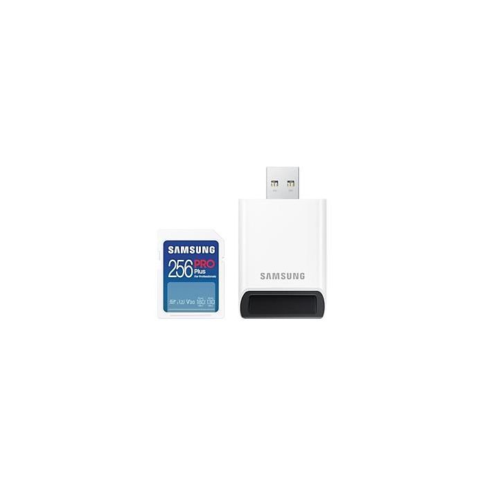 CARD Card 256GB Samsung XC PRO Plus (2023)(CL10) Reader retail
