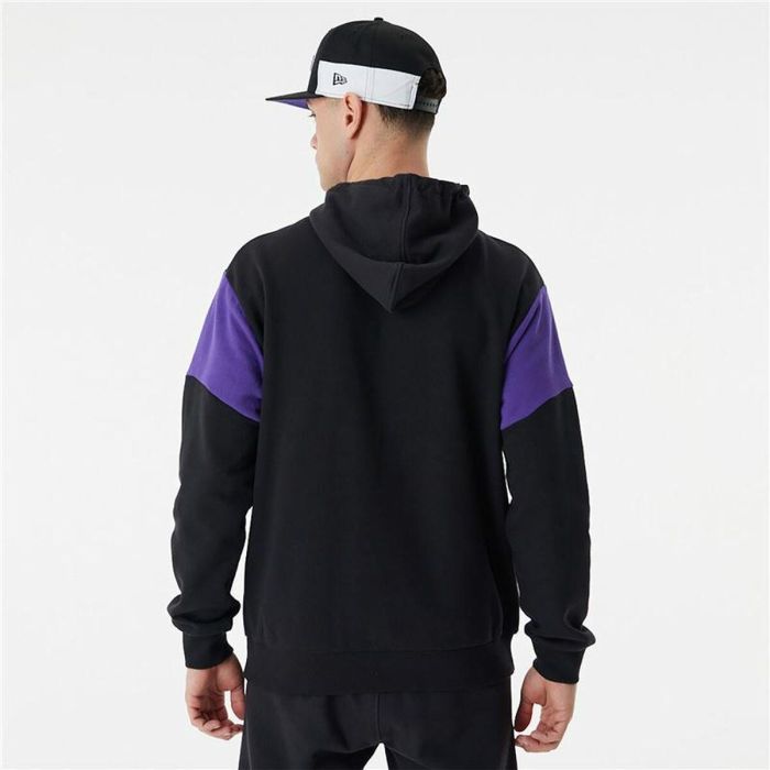 Sudadera con Capucha Unisex New Era NBA Colour Insert LA Lakers Negro 2