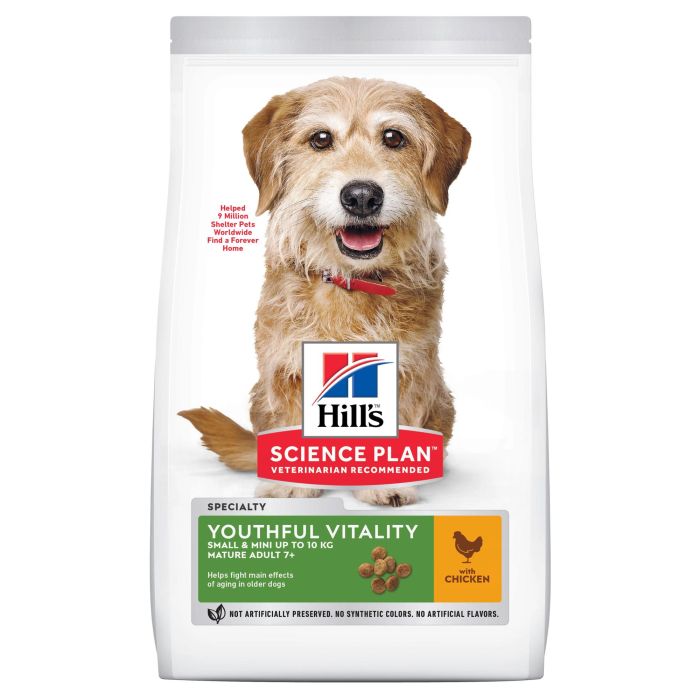 Hill's Canine Mature Vitality Small Mini Pollo Pienso para Perros 1,5 kg
