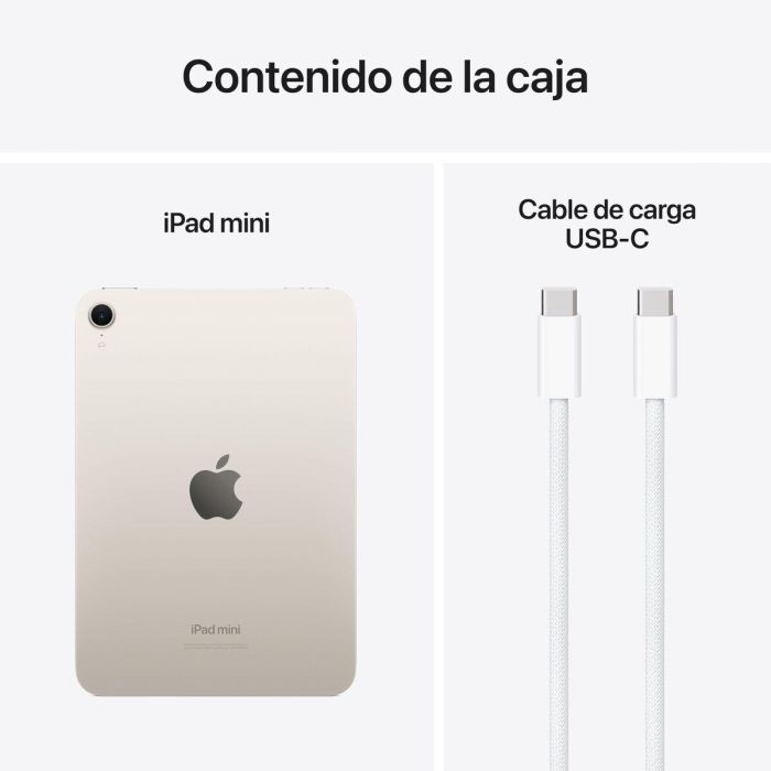 Tablet Apple iPad mini 8,3" 8 GB RAM 256 GB Plateado A15 Bionic 7
