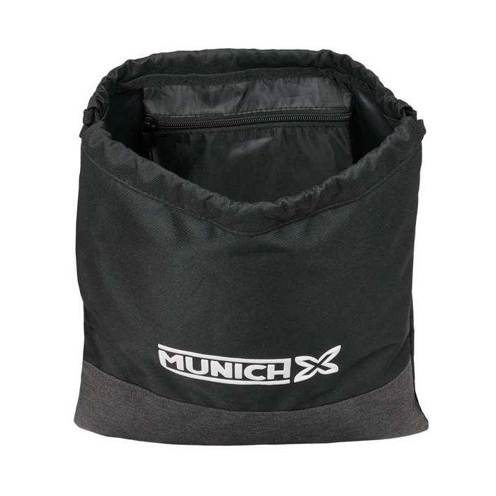 Bolsa Mochila con Cuerdas Munich Topo Negro 35 x 40 x 1 cm 3 Bolsa Mochila con Cuerdas Munich Topo Negro 35 x 40 x 1 cm 3