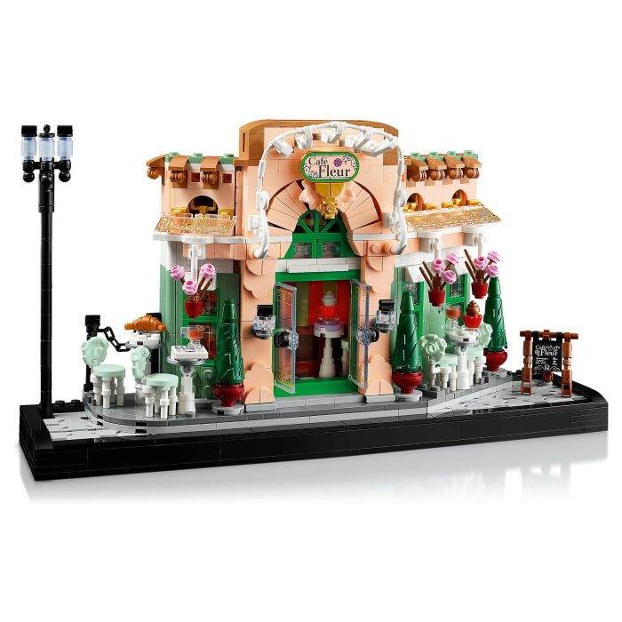 LEGO 10362 Cafetería Francesa: Decoración de Estantería Parisina Set para Adultos