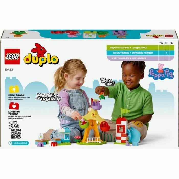 LEGO 10453 DUPLO Peppa Pig Parque de Atracciones - Juego de Construcción para Niños de 2+ Años 1 LEGO 10453 DUPLO Peppa Pig Parque de Atracciones - Juego de Construcción para Niños de 2+ Años 1