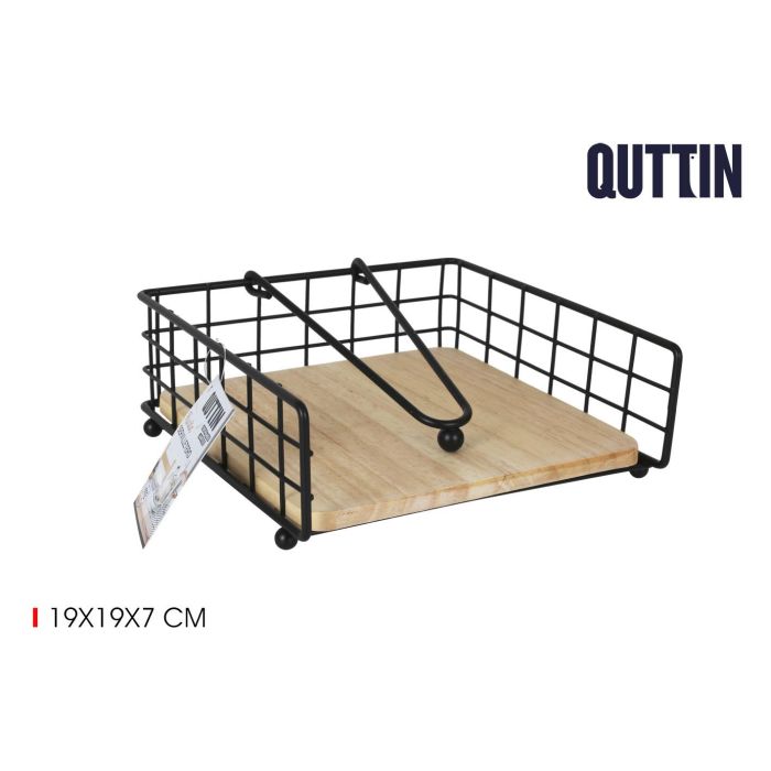 Confortime Servilletero Rustic Quttin 19x19x7 cm (12 Unidades) 0 Confortime Servilletero Rustic Quttin 19x19x7 cm (12 Unidades) 0