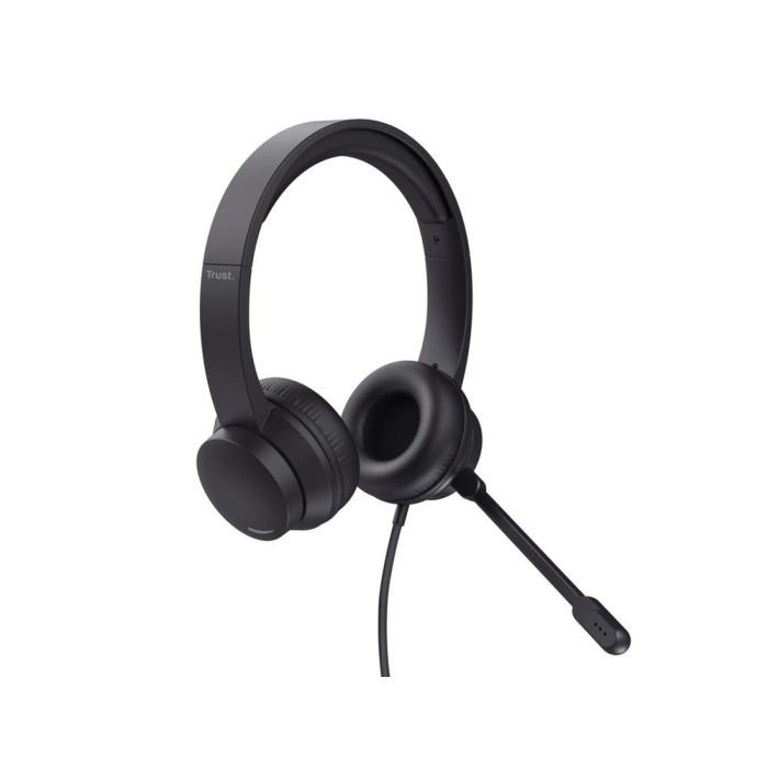 Trust Auriculares Ayda Estéreo Cable Usb Con Micrófono Ajustable Negro Trust Auriculares Ayda Estéreo Cable Usb Con Micrófono Ajustable Negro