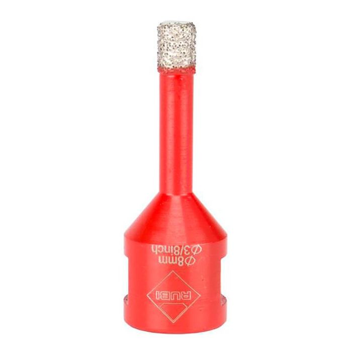 Broca para amoladora drygres ø8mm. 5989 rubi 5