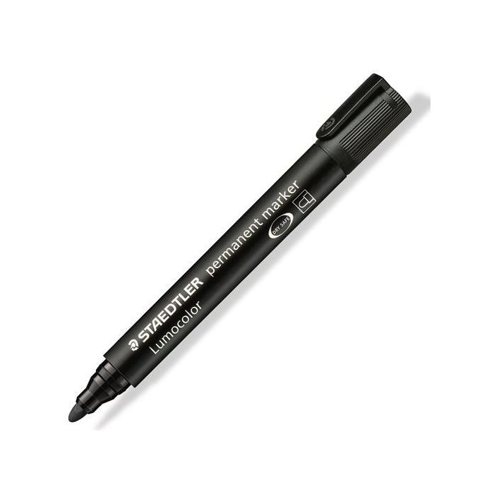 Staedtler Marcador Permanente Lumocolor 352 Negro (10 Unidades) (10 Unidades)
