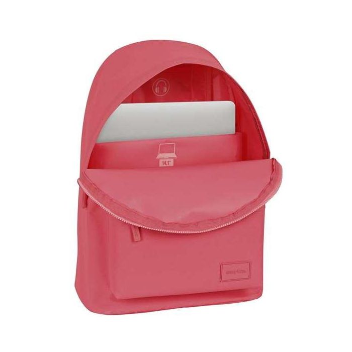 Safta Mochila Marsala para Portátil 14,1" Color Granate 31x41x16cm 4 Safta Mochila Marsala para Portátil 14,1" Color Granate 31x41x16cm 4