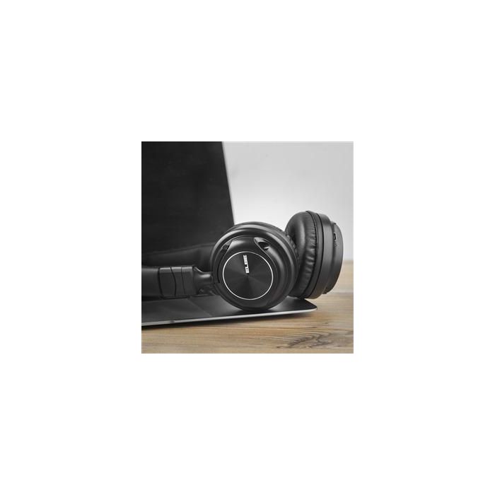 Elbe ABT-590-N Auriculares Bluetooth Diadema Negros Plegables con Micrófono 5