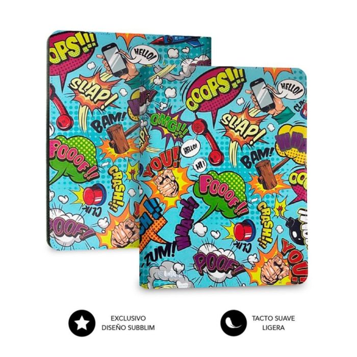 SUBBLIM funda de tablet con teclado bluetooth Keytab Pro BT Trendy Comic 2 SUBBLIM funda de tablet con teclado bluetooth Keytab Pro BT Trendy Comic 2