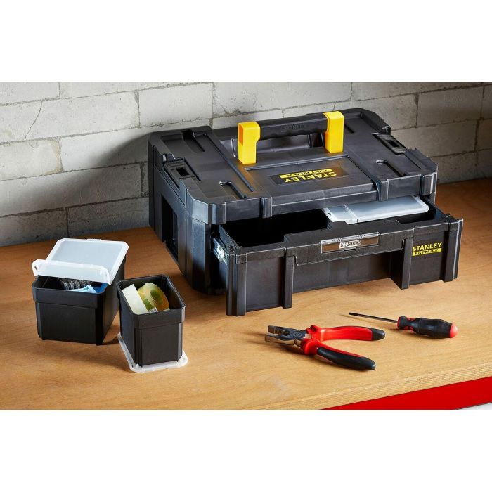 Stanley Caja de Cajones Grande TSTAK-Fatmax con 6 Compartimentos Extraíbles, 9.5 L - FMST1-71968 6
