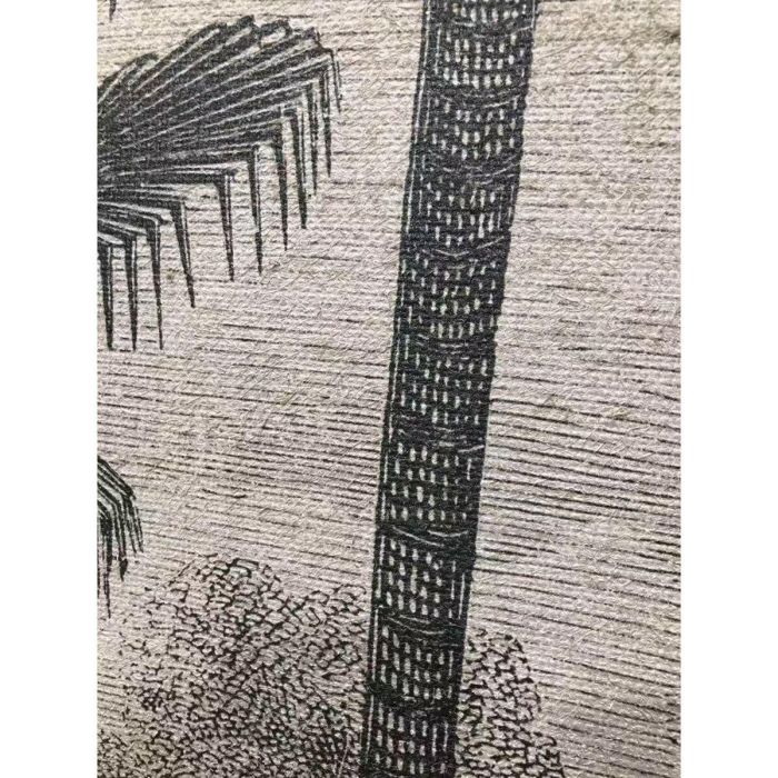 DKD Home Decor Cuadro Colonial Set de 3 Palmeras Negro Marrón 4 x 120 x 180 cm 1