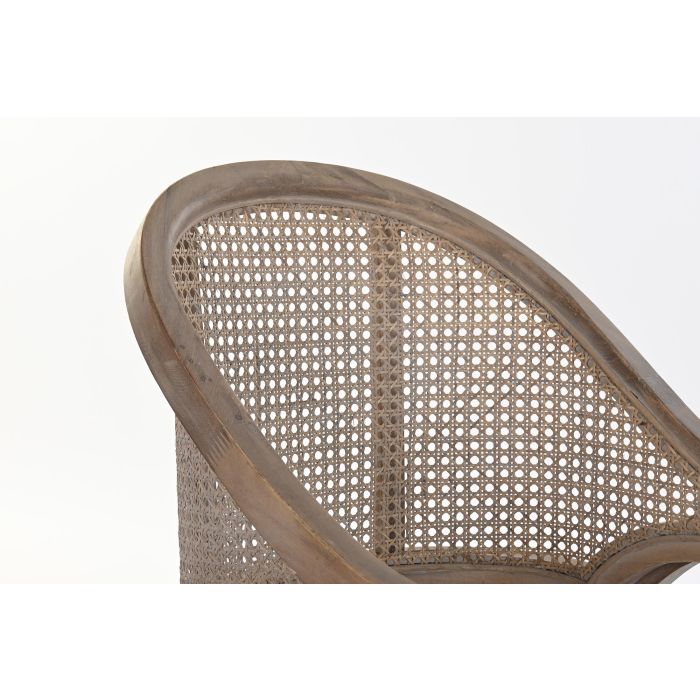 Silla Tradicional DKD Home Decor Gris Oscuro Natural 55 x 88 x 59 cm (2 Unidades) 2 Silla Tradicional DKD Home Decor Gris Oscuro Natural 55 x 88 x 59 cm (2 Unidades) 2
