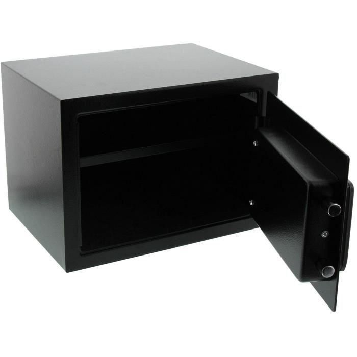 BURG-WÄCHTER Safe S5 E - Caja Fuerte de Seguridad Robusta Pared Simple con Doble Cerradura de Bit y 2 Llaves 4