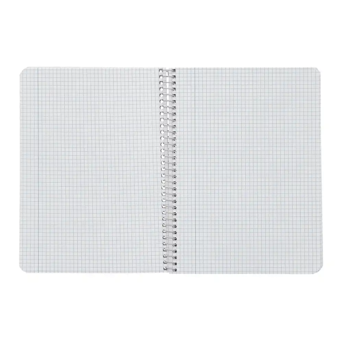 Liderpapel Cuaderno Espiral A5 Witty Tapa Dura 80 Hojas 90gr Cuadro 4mm Colores Surtidos 7