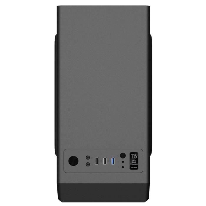 ZALMAN T6 Negro - Carcasa sin fuente de alimentación - Torre central - Formato ATX 5 ZALMAN T6 Negro - Carcasa sin fuente de alimentación - Torre central - Formato ATX 5