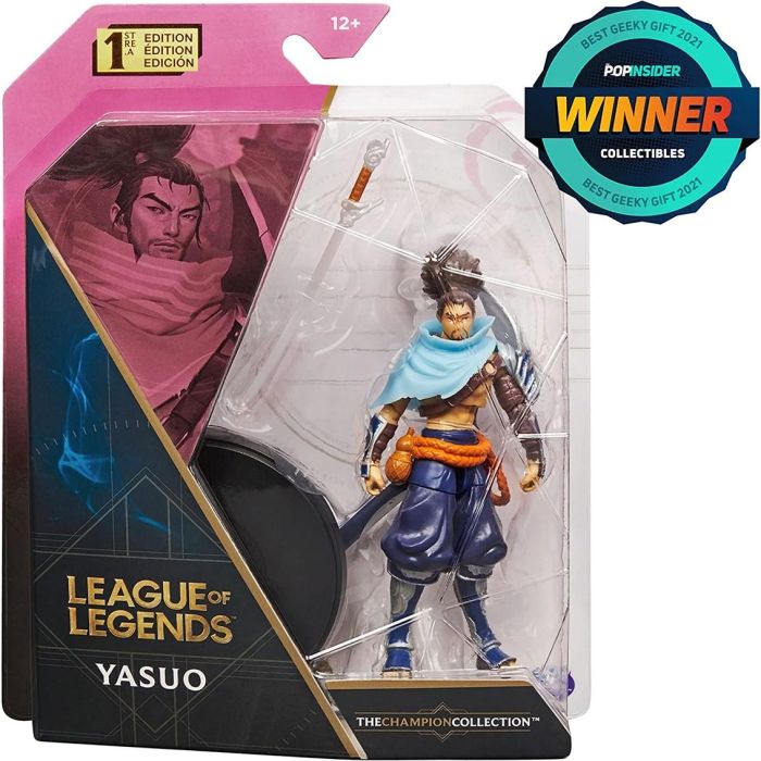 Spin Master Figura League Of Legends The Champion Collection Yasuo - 10 cm 1 Spin Master Figura League Of Legends The Champion Collection Yasuo - 10 cm 1