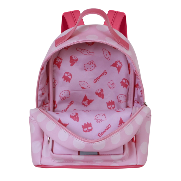 Hello Kitty Mochila Pequeña Urbana Uso Diario Rosa PVC Poliéster 25x22x15 cm 5L 3