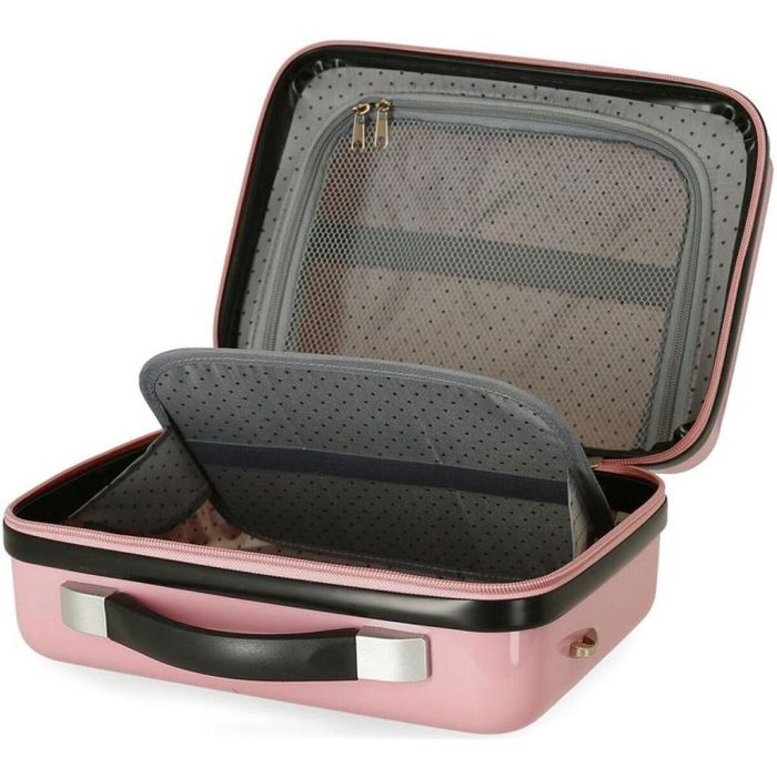 JOUMMA BAGS Neceser ABS Paris Mickey & Minnie Disney adaptable a maleta 29x21x15cm 3