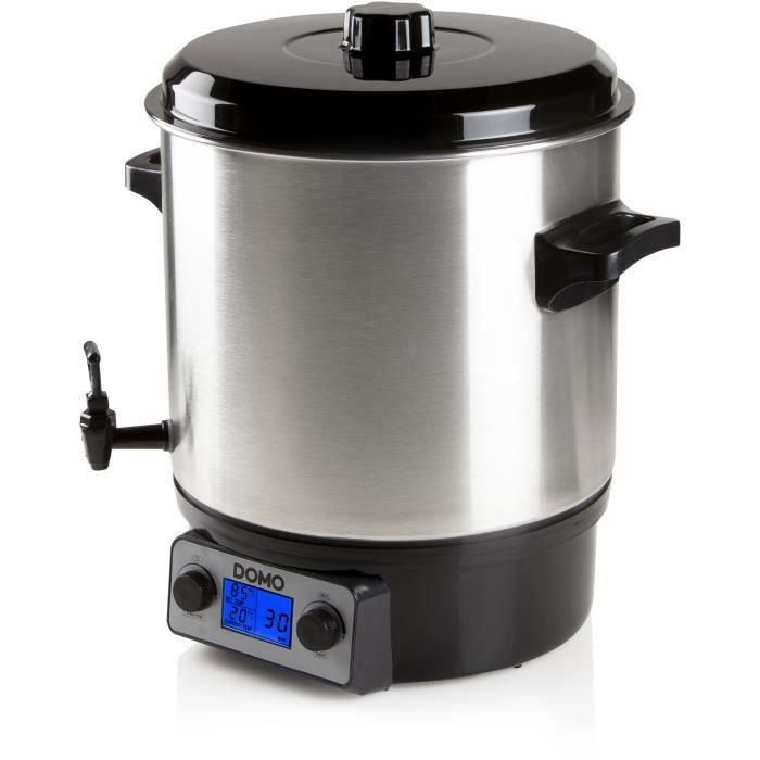 Esterilizador de tarros - DOMO - DO42325PC - 27 litros - 2000 W 3 Esterilizador de tarros - DOMO - DO42325PC - 27 litros - 2000 W 3