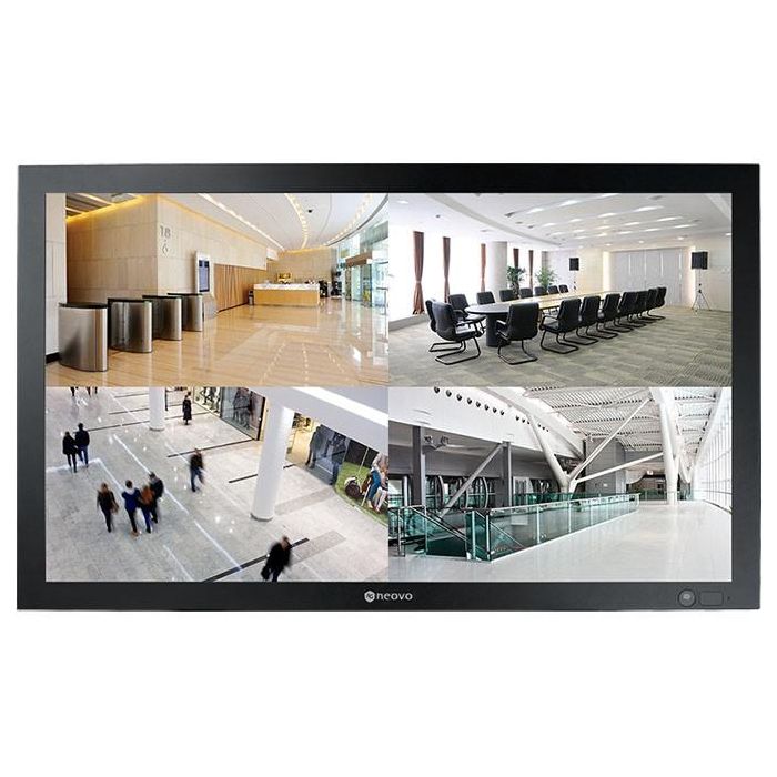 AG Neovo QX-32 Monitor LED 32" 4K UHD (3840x2160) VA, Negro, con Altavoces, Montaje en Pared