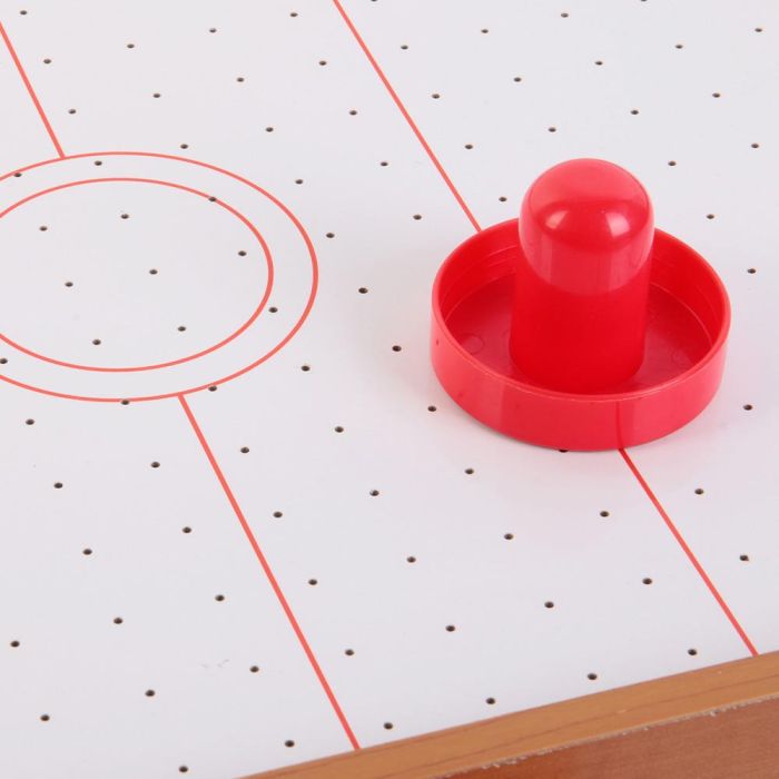 Mister Gadget Juego de Mesa Air Hockey 56x30,5 cm Vintage - Sistema de Propulsión de Aire 2