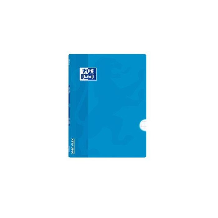 Libreta Grapada Oxford School Openflex A5 48H 90G Cuadric.4X4 Turquesa 10 unidades