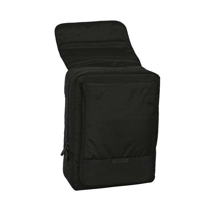 Safta Mochila con solapa portátil 13,3'' + USB Real Betis Balompié Premium Negra 29x39x12cm 9 Safta Mochila con solapa portátil 13,3'' + USB Real Betis Balompié Premium Negra 29x39x12cm 9