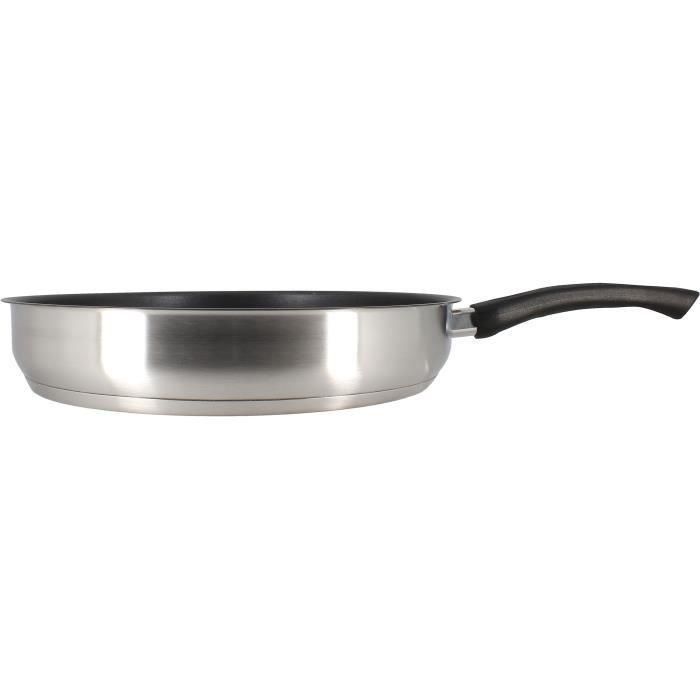 Sartén - MENASTYL - 6020247 - Acero inoxidable - 28 cm - Apta para todo tipo de fuegos, incluida inducción 4