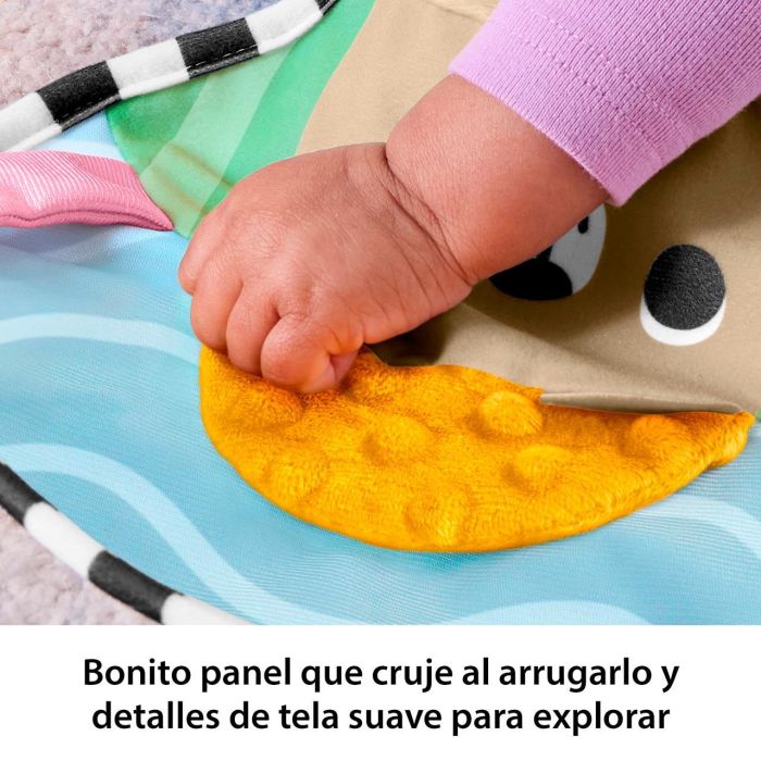 Fisher-Price Cojín Aventuras Sensoriales JHB44 para Bebés +3 Meses 5