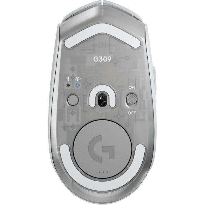 Logitech G309 Ratón Inalámbrico Gaming Óptico Blanco - Sensor HERO 25K 25600 DPI con 6 Botones Programables LIGHTSPEED 5 Logitech G309 Ratón Inalámbrico Gaming Óptico Blanco - Sensor HERO 25K 25600 DPI con 6 Botones Programables LIGHTSPEED 5