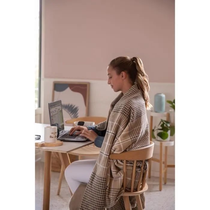 Imetec IME8007403169367 Manta Térmica 180x140 cm - 6 Temperaturas - Tecnología Antisobrecalentamiento Adapto - Lavable 4