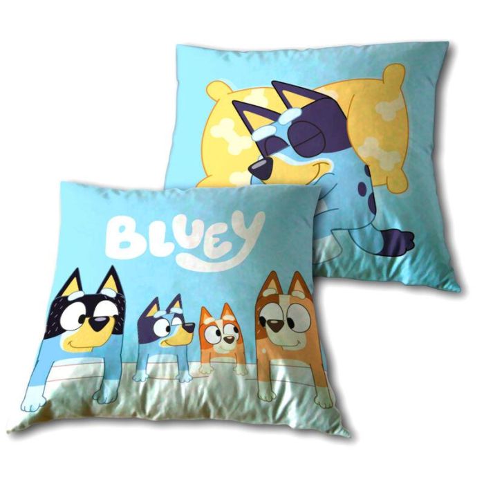 MOOSE Cojín Bluey 35x35cm 100% Microfibra
