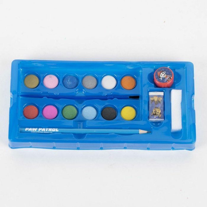 Cerdá Set Papelería Coloreable Maletín Paw Patrol para Niños, 26x10x13 cm, Edad +3 años, Color Azul 4