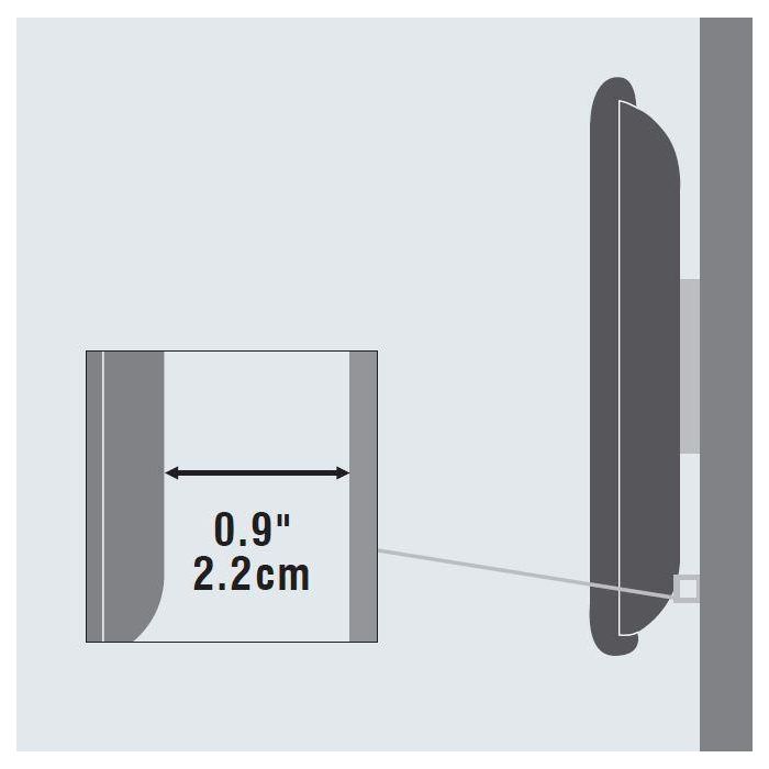 Vivolink Soporte a pared fijo para monitor TV 24" a 55" máx. 50kg VESA 2 Vivolink Soporte a pared fijo para monitor TV 24" a 55" máx. 50kg VESA 2