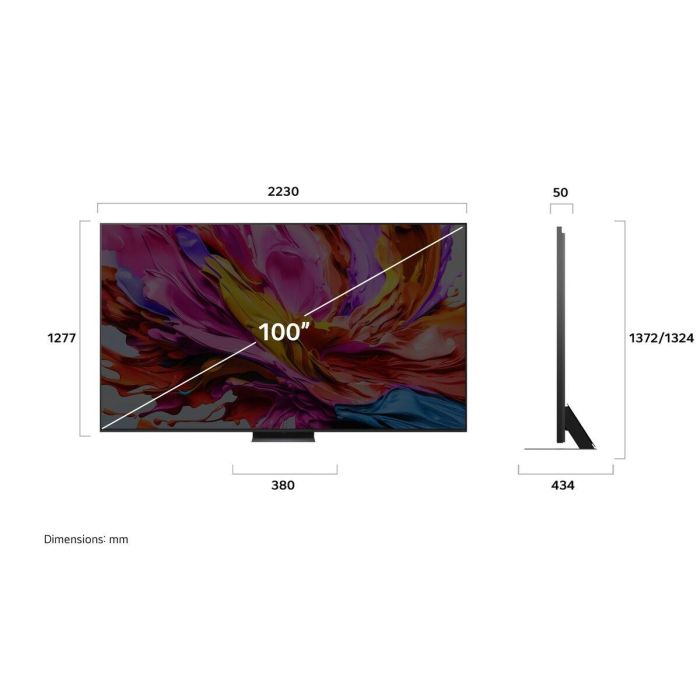 Smart TV LG 100QNED86A6 100" 4K Ultra HD LED HDR D-LED AMD FreeSync QNED 10