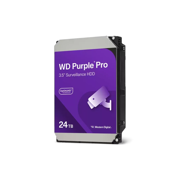 Western Digital WD240PURP Disco Duro Interno Purple Pro 24 TB 3.5" SATA III 7200 RPM 512 MB para Sistemas de Vigilancia Western Digital WD240PURP Disco Duro Interno Purple Pro 24 TB 3.5" SATA III 7200 RPM 512 MB para Sistemas de Vigilancia