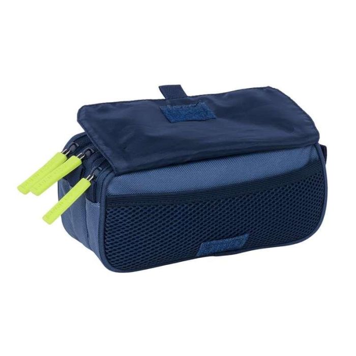 Portatodo triple big munich "blue indigo" 21,5x10x8 cm 3 Portatodo triple big munich "blue indigo" 21,5x10x8 cm 3