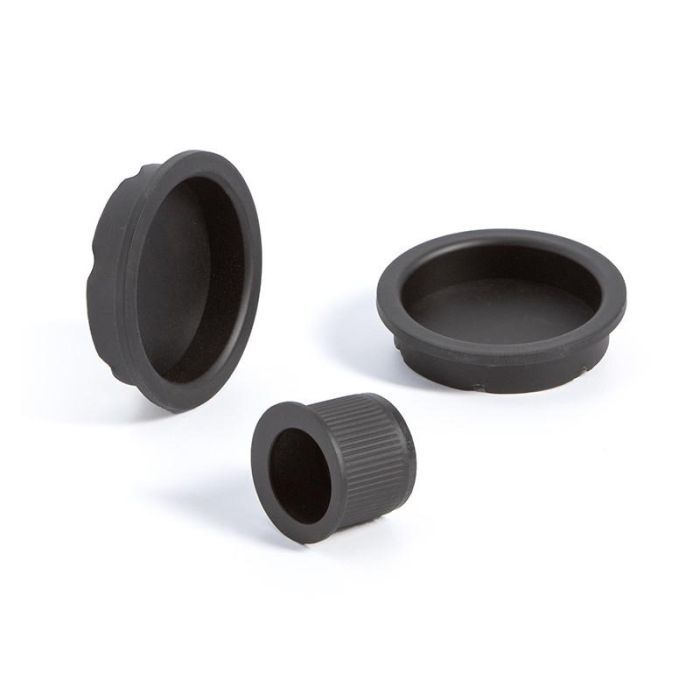 Kit Tiradores Red. Pta.Corred. Negro Duver Kit Tiradores Red. Pta.Corred. Negro Duver