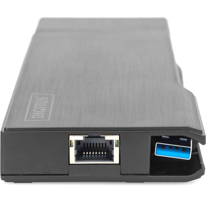 D Digitus Dockingstation Travel VGA HDMI Grey 6