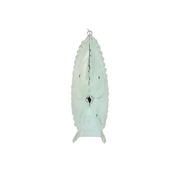 DKD Home Decor Metal fishes 2c24 Pez Portavela Decoracion Hogar Azul Celeste Metal 108 x 80 x 16 cm 2
