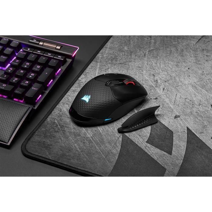 Ratón para juegos CORSAIR DARK CORE RGB PRO - 18.000 DPI - LED RGB - Óptico (CH-9315411-EU) 4 Ratón para juegos CORSAIR DARK CORE RGB PRO - 18.000 DPI - LED RGB - Óptico (CH-9315411-EU) 4