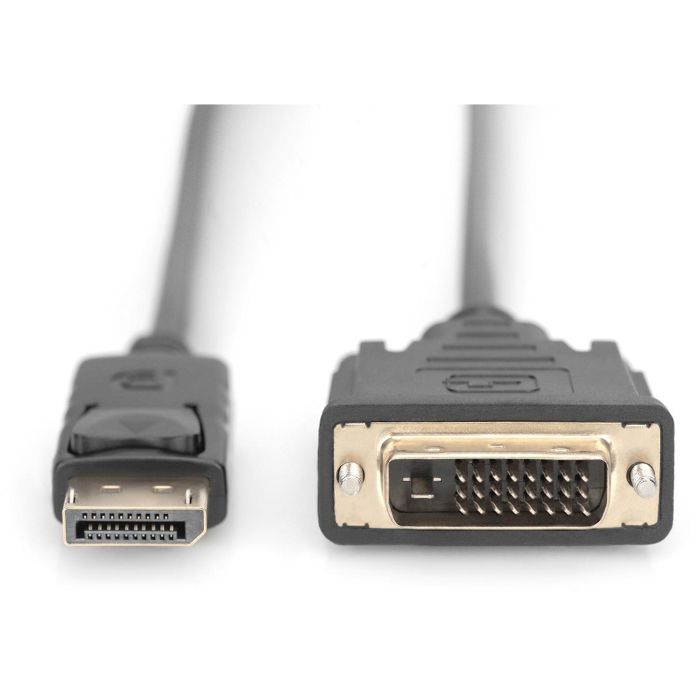 DIGITUS DisplayPort Adapterkabel. DP auf DVI-D. 3.0m. sw 1