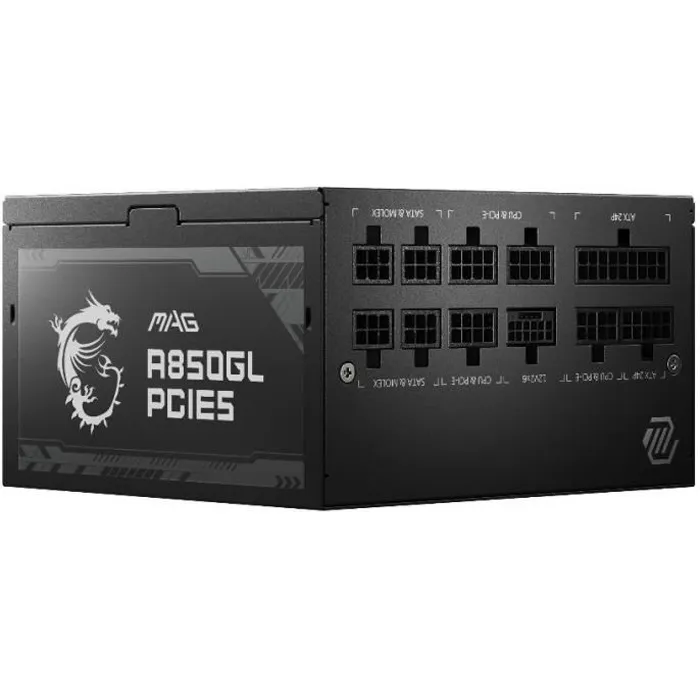 MSI MAG A850GL PCIE5 Fuente de Alimentación 850W 80+ Gold Modular 3067ZP8A11CE0 0 MSI MAG A850GL PCIE5 Fuente de Alimentación 850W 80+ Gold Modular 3067ZP8A11CE0 0